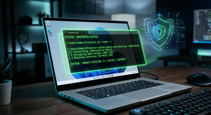 How to scan for malware using command prompt in Windows 11 laptop